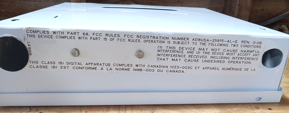 Napco Gemini GEM-P1632 Alarm System Panel - Read