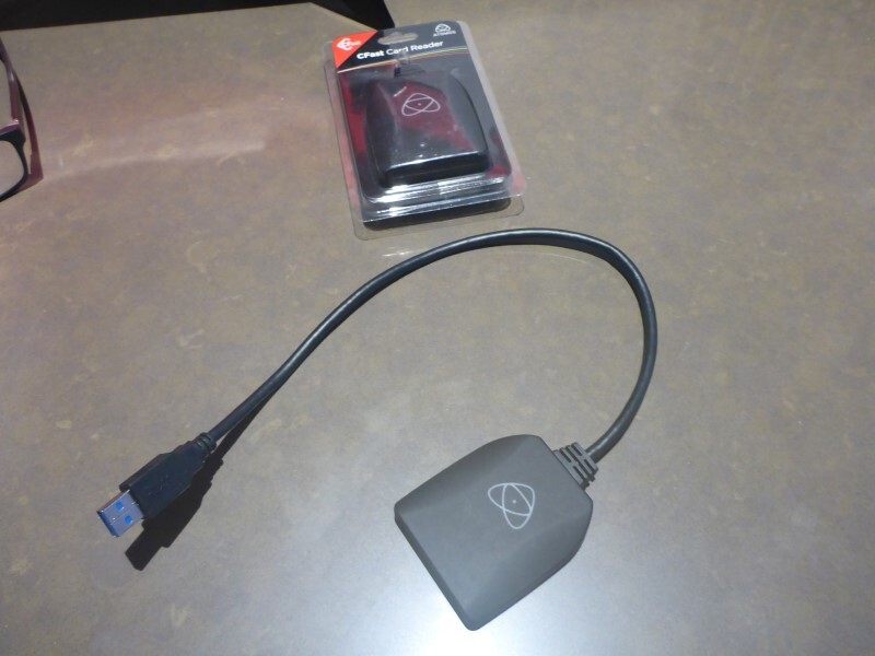 ATOMOS ORIG USB 3.0 CFAST CARD READER COMPACT FLASH. NEW 12 ONLY