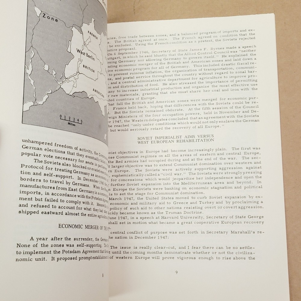 1963 Air Force Training Course Berlin - A Devived City Maxwell Air University