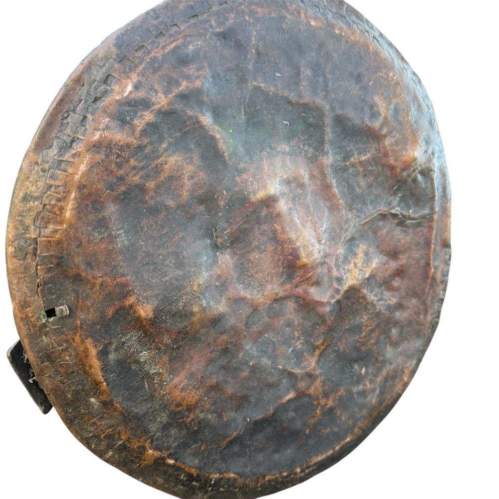 Large Primitive Middle Eastern Hand Hammered copper Water Jug/Pitcher RARE