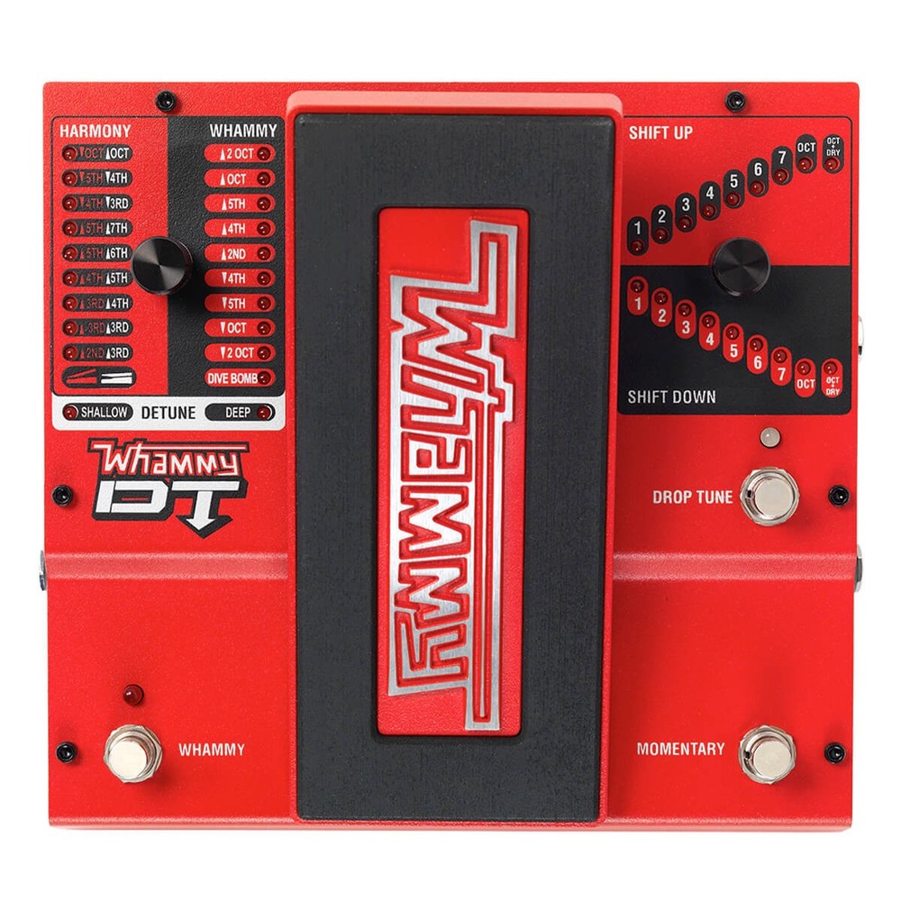 DigiTech Whammy DT Classic Pitch Shift Pedal - Red