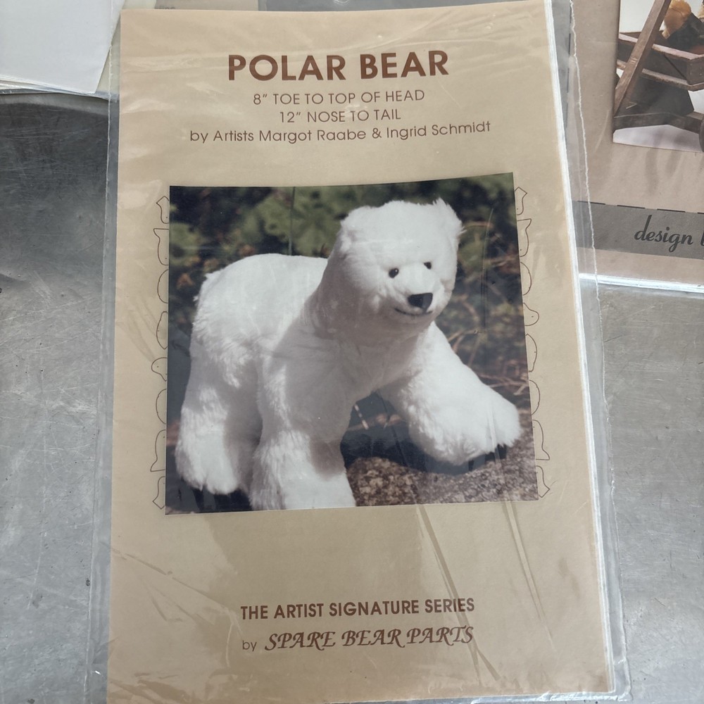Lot of 9 Jointed Teddy Bear Making Patterns