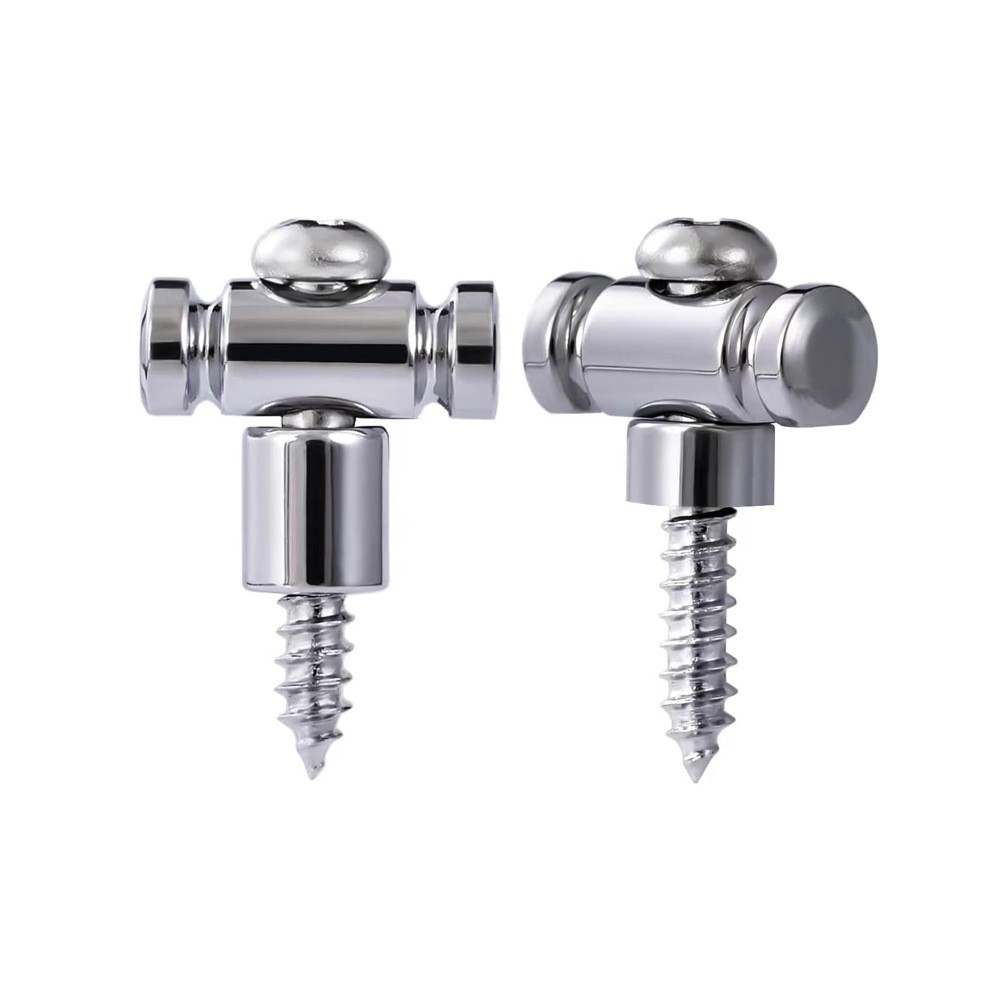 2-Piece String Retainer, Barrel Design Minimizes Wear on Your Guitar Strings