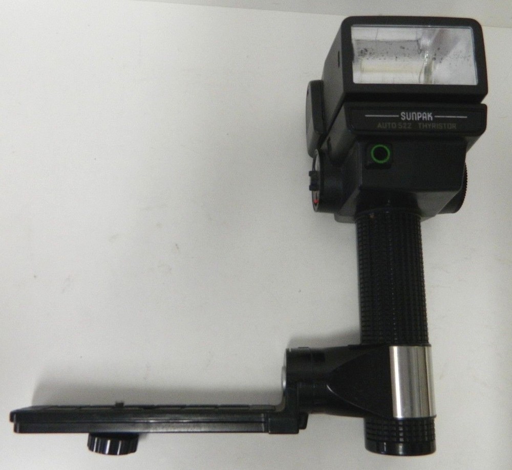 Sunpak Auto 522 Thyristor Handle Mount Flash Strobe