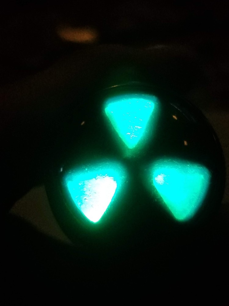 Military Style Indicator Light "Motor Running" Aviation? Steampunk