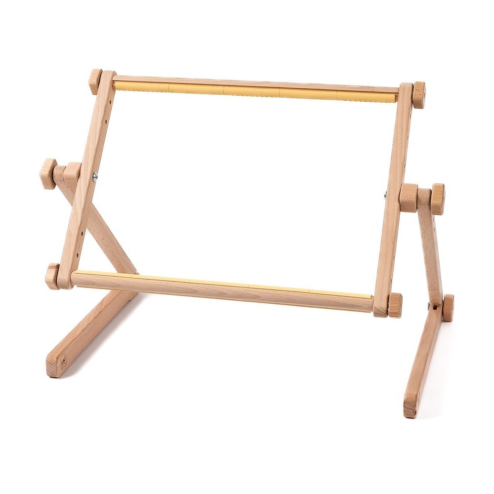 Needlework Table and Lap Hands-Free Stand with Adjustable Frame Chafflin