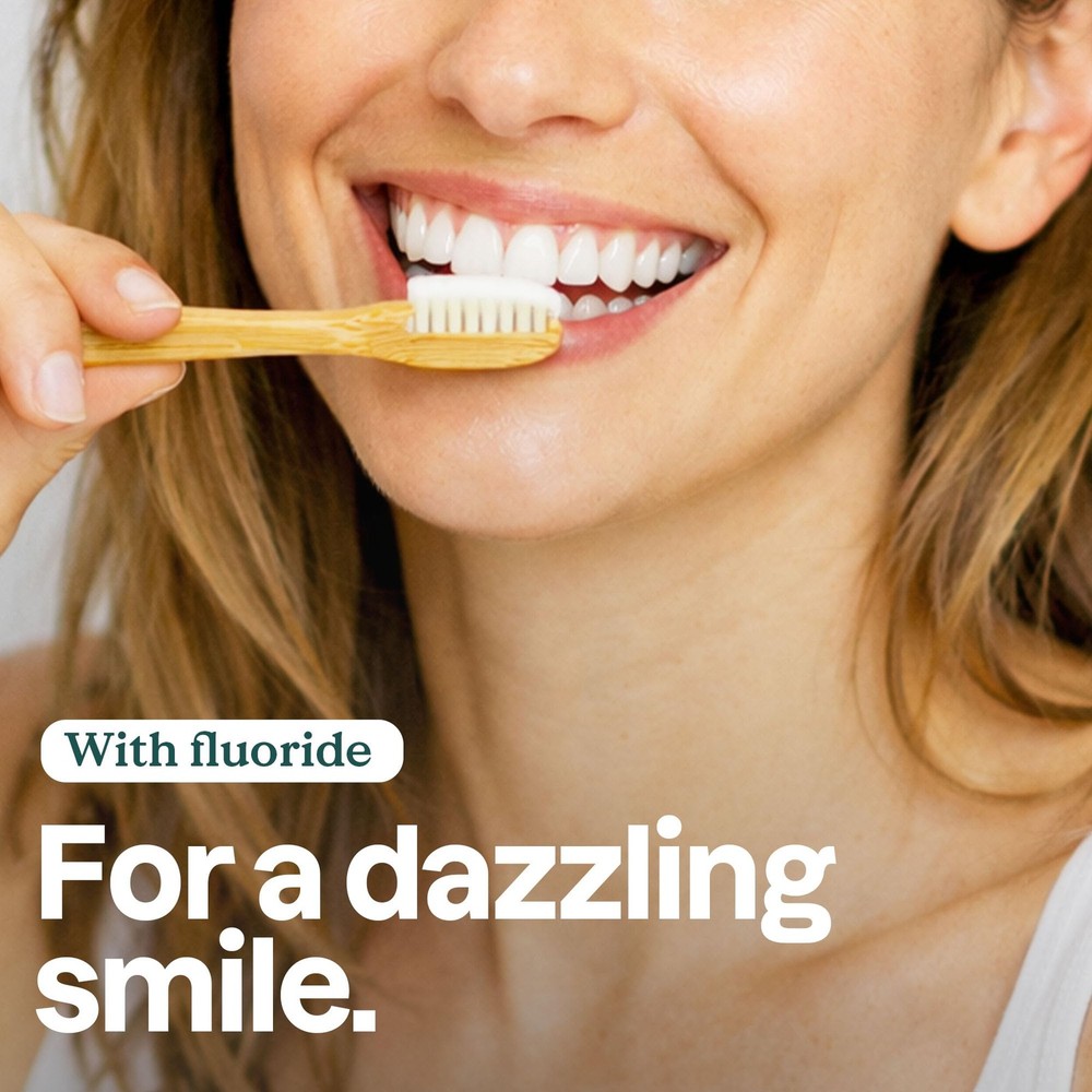 Whiten Teeth Naturally - Attitude Fluoride Toothpaste 4.2 Oz