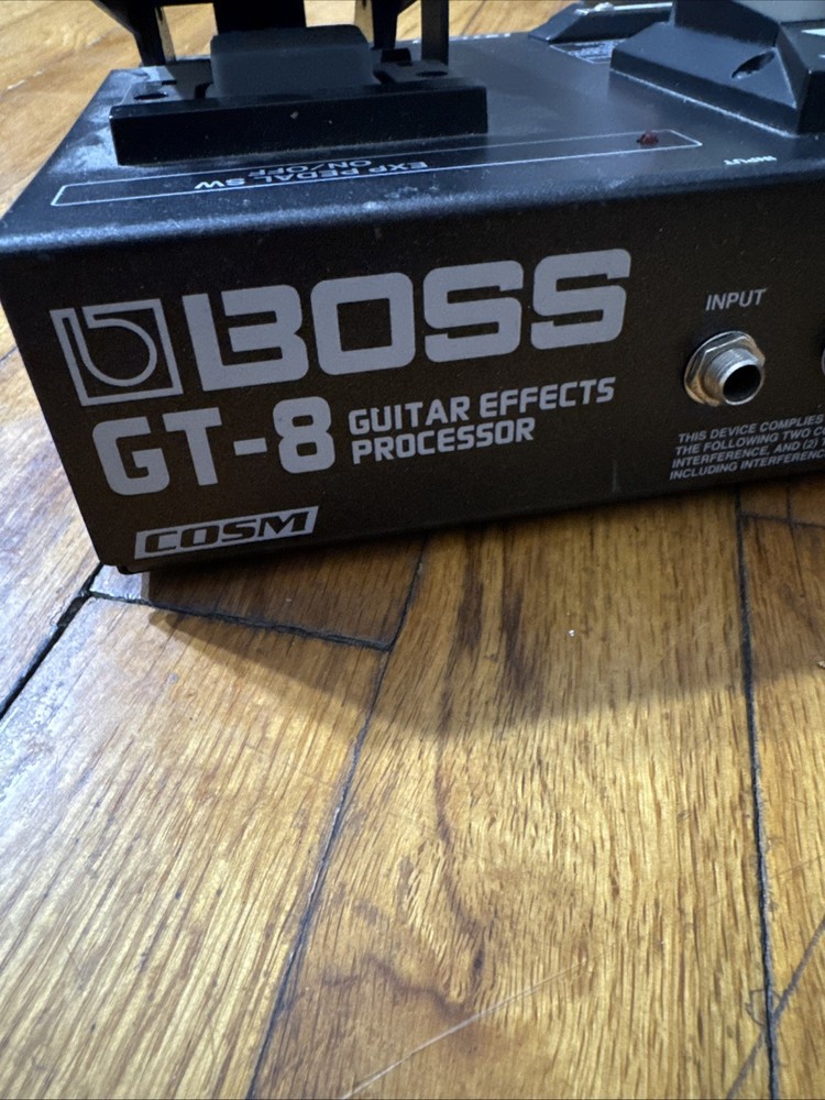 BOSS GT-8 Guitar Effects Processor Multi Guitar Effect Pedal
