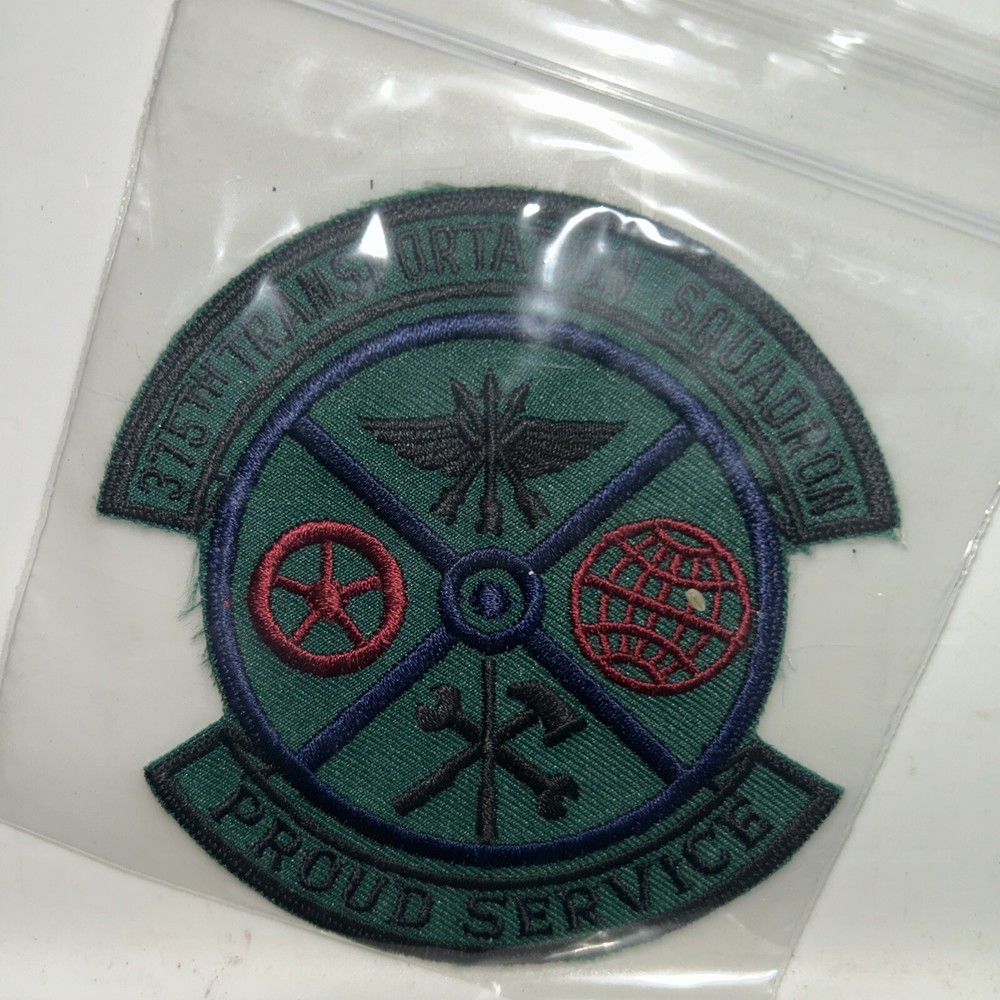 USAF 375th Transportation SQUADRON Patch