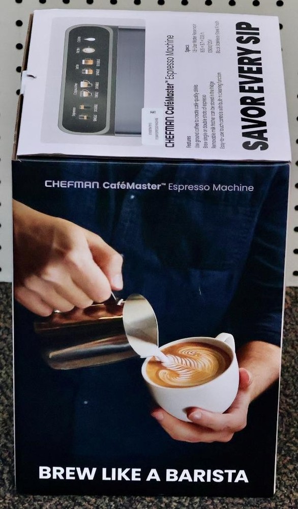 NEW - Chefman Cafemaster Espresso Machine