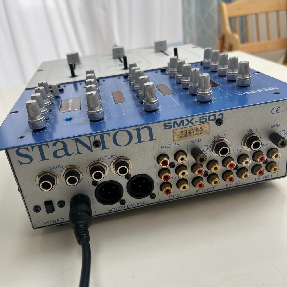 Stanton DJ Techno Scratch Mixer Professional Mixing Controller SMX-501