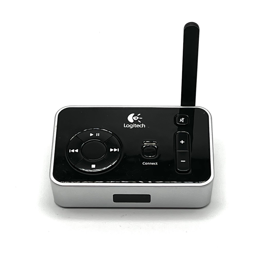 Logitech Wireless Music System PC USB Audio Transmitter Receiver Remote Complete