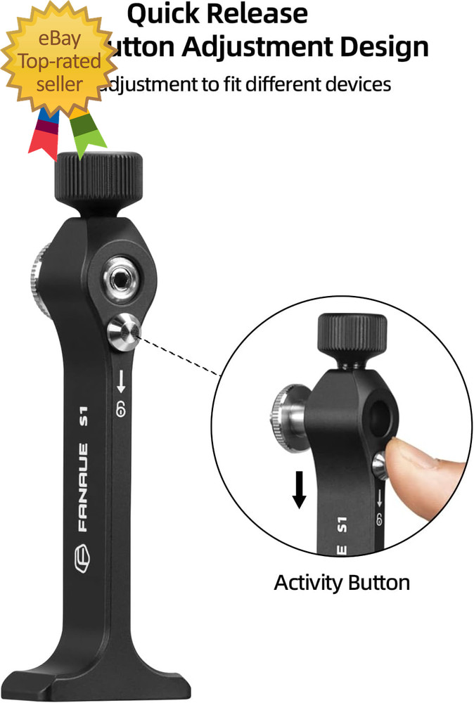 Binocular Tripod Adapter Binocular Mount 1/4 Inch Threading Mount