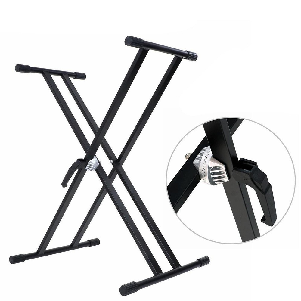 Keyboard Stand Sturdy Durability Stability Folding x Height Adjustable