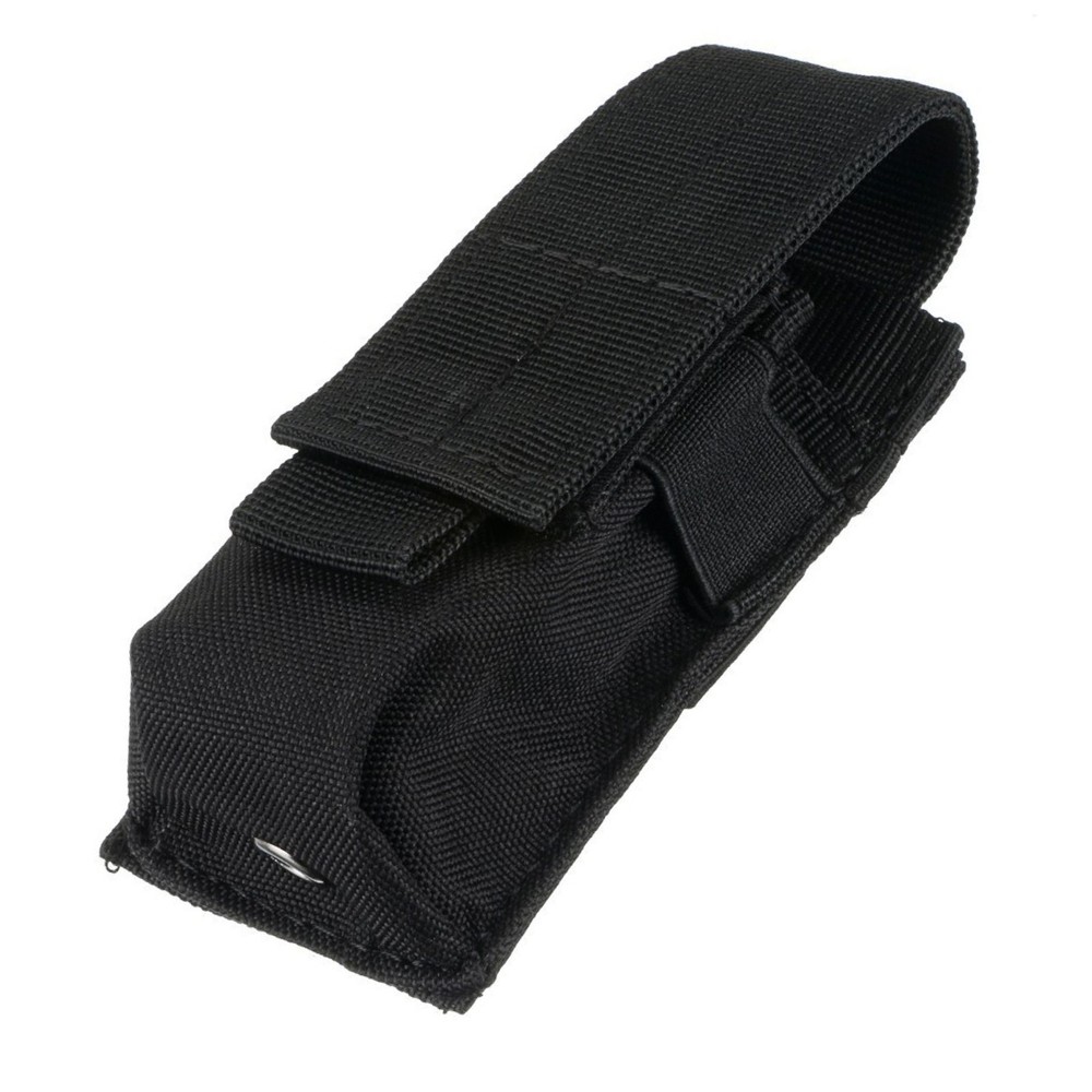 Black Tactical Tools Pouch Bag Flashlight Small Phone&Tool Holder Carry Case A