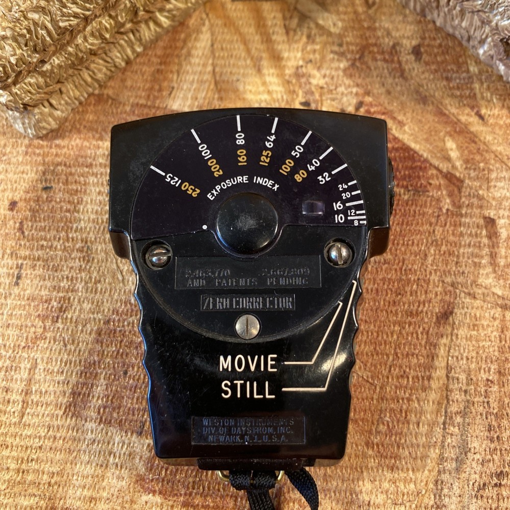 Vintage Weston Selenium Exposure Meter DR Model 854