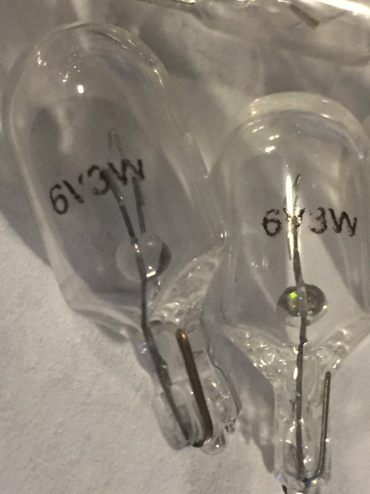 6 volt 3watt 194 bulb