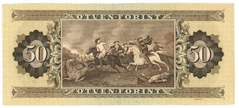 1983 Hungary 50 Forint Note (L4103)