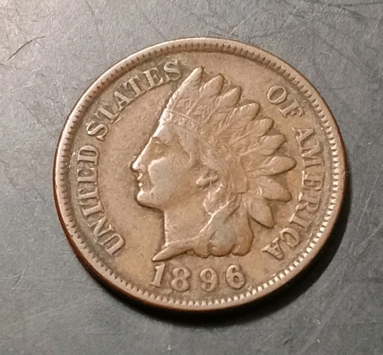 1896 INDIAN HEAD CENT