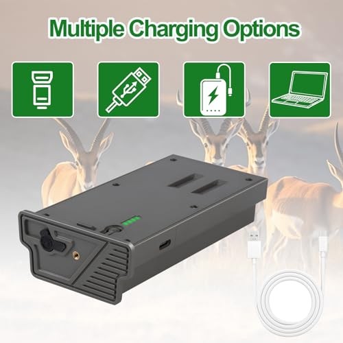 Upgrade Pack 6000mAh Replacement Battery for Tactacam Pack Compatible with 2