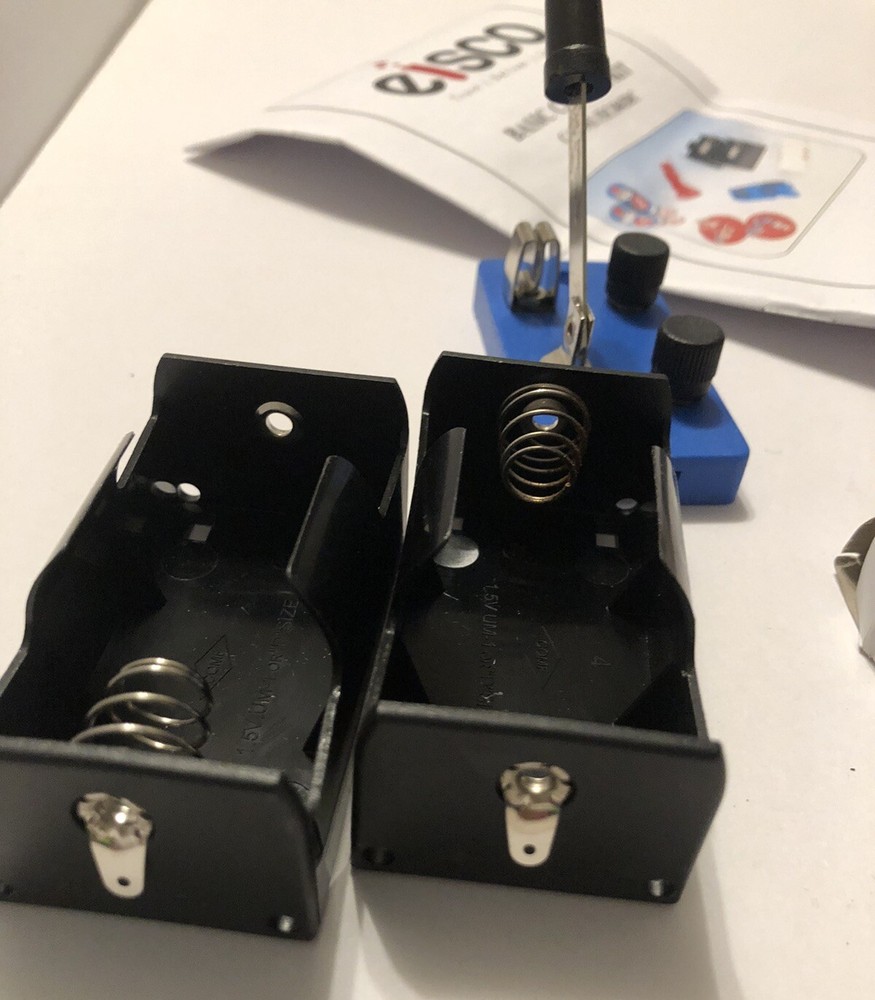 Eisco Labs Basic Beginner Circuit Kit Teaching Series Parallel Circuits Experim.
