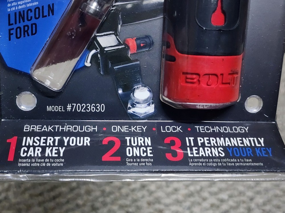 BOLT 7023630 1/2" Receiver LOCK FORD SIDE CUT