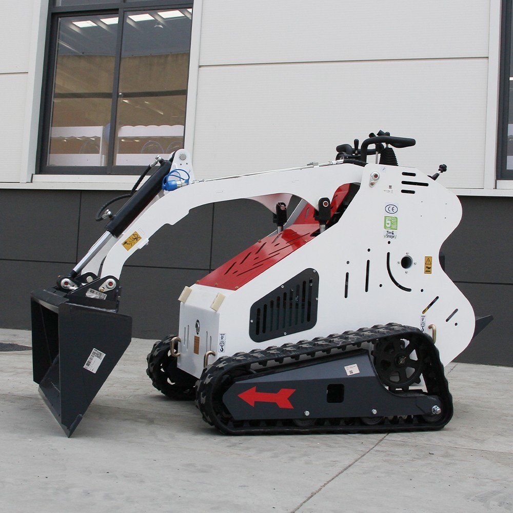 Mini Skid Steer Loader15hp Hydraulic System Electric Start B&S ENGINE heat sink