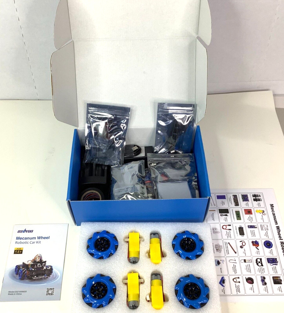 Osoyoo Omni Directional Robot Car Kit