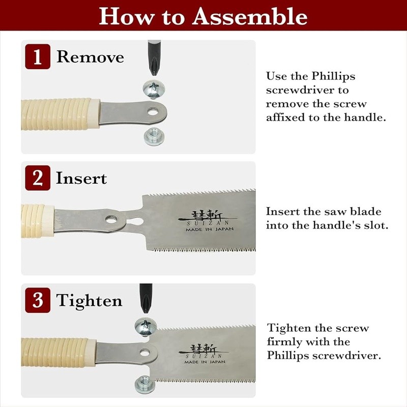 Japanese Ryoba Pull Saw Double Edge Handsaw Woodworking Tool Razor Sharp New