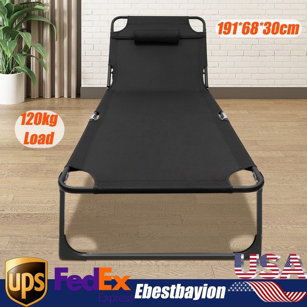 Heavy Duty Folding Sleeping Cot for Office, Camping, and Napping Comfort