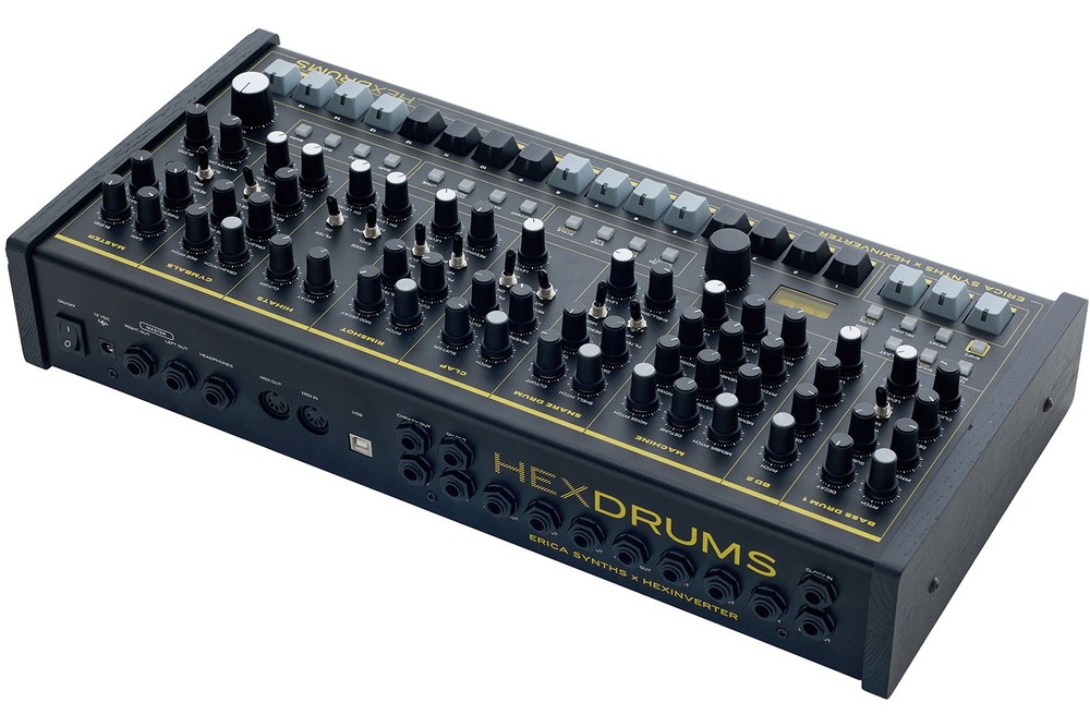Erica Synths HexDrums Analog Drum Machine