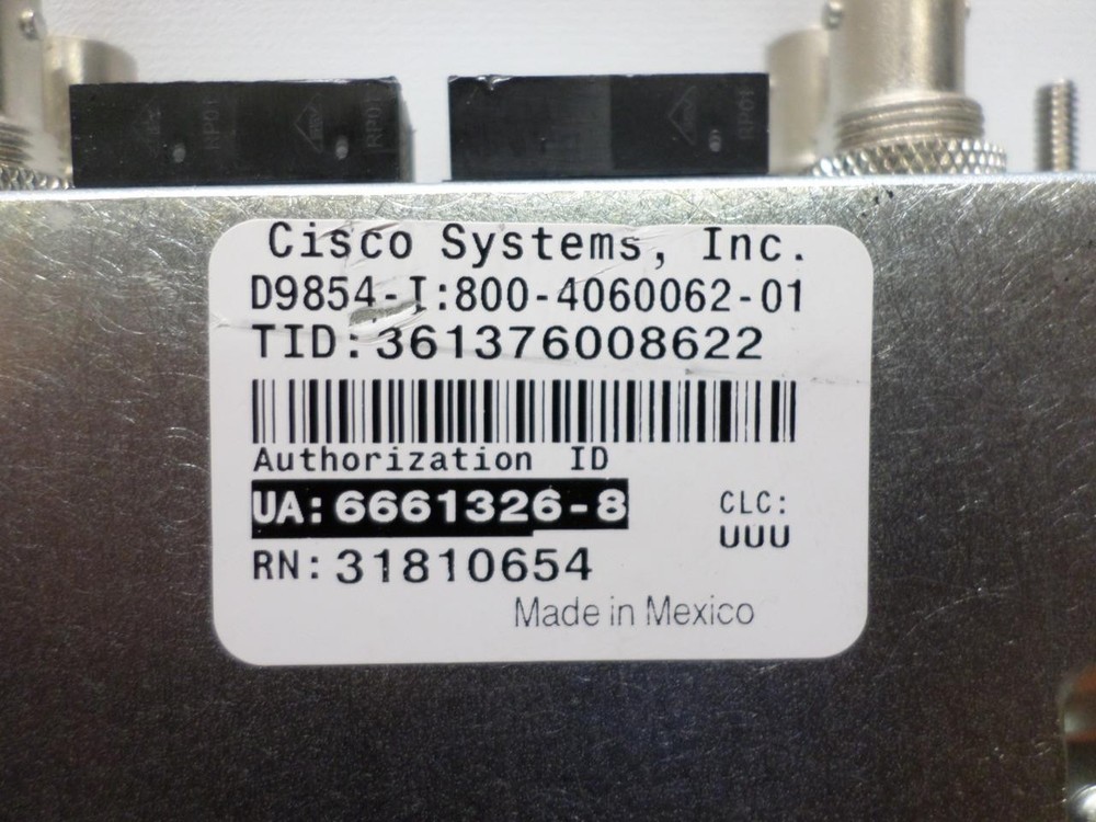 Cisco D9854-i Advanced Program Receiver