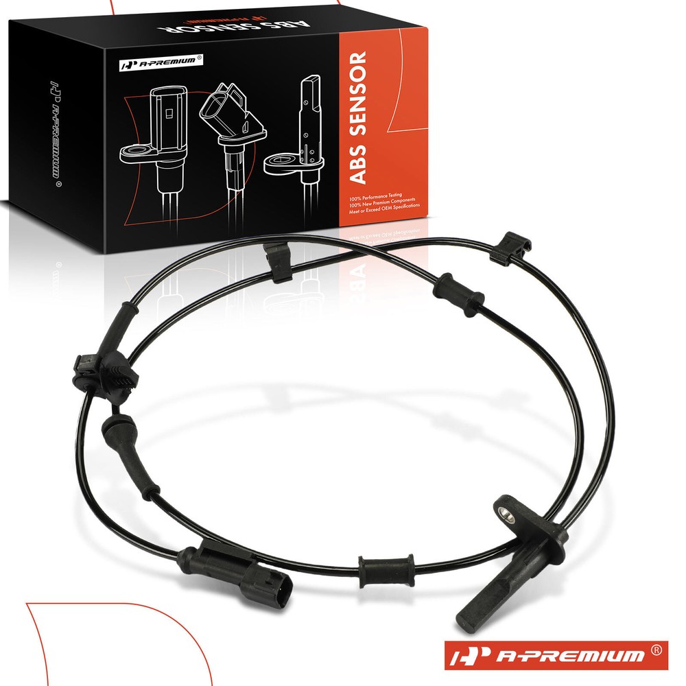 A-Premium Rear Left ABS Wheel Speed Sensor for Ram 2500 2012 3500 2012 2-Blade