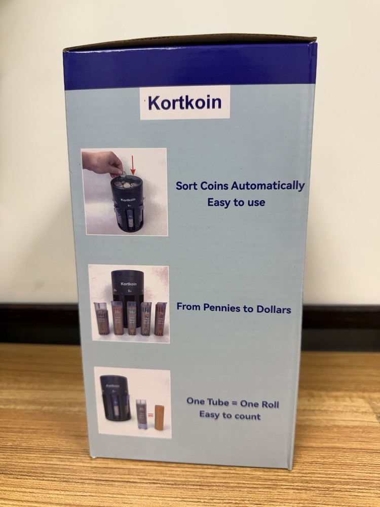 KORTKOIN AUTOMATIC - MINI COIN TRAY + COIN SORTER