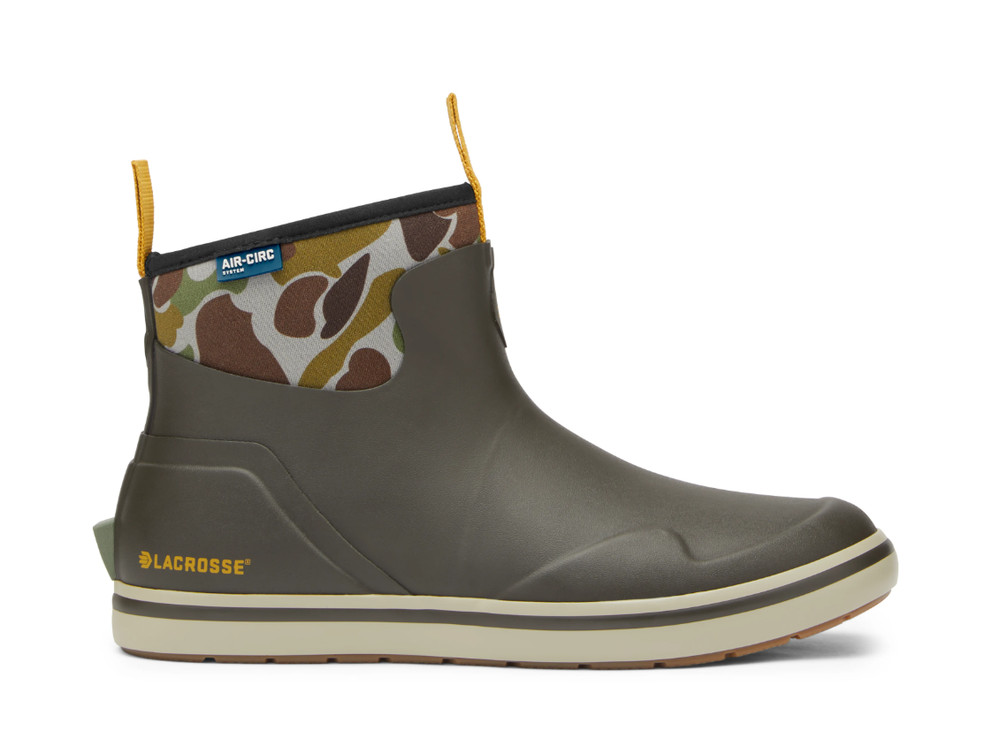 Lacrosse Men's Alpha Deck Boot Regular Width US Black Olive