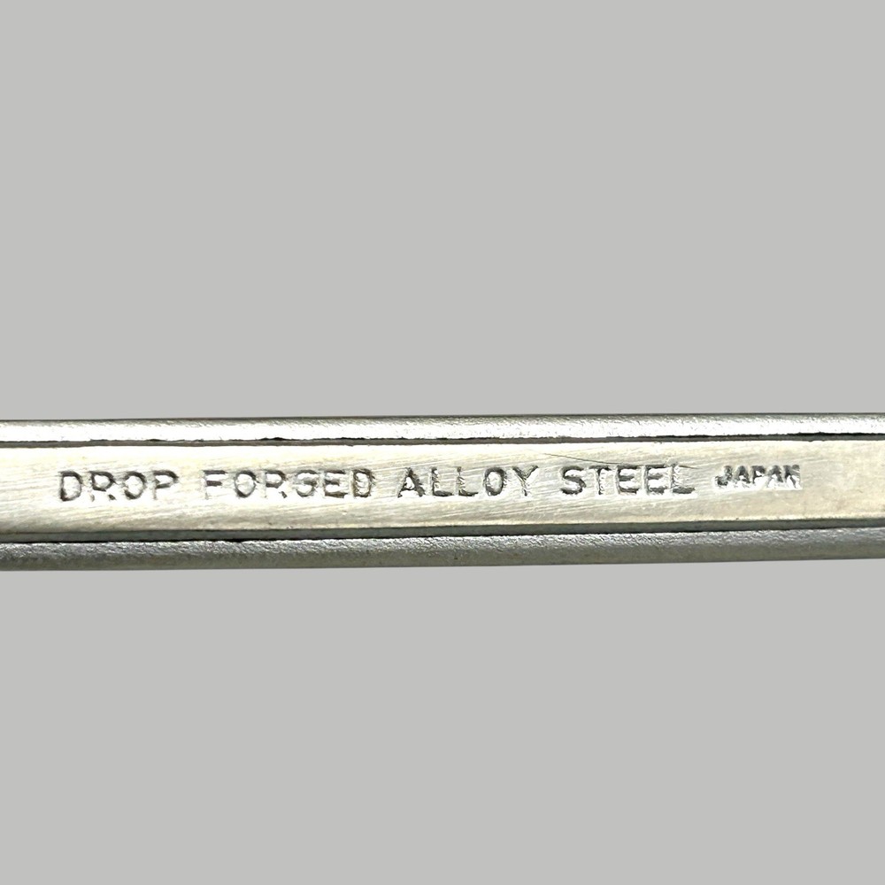 Mastercraft 1/2” Combination Swivel Flex Socket Wrench 12 Pt & Open Ended Japan