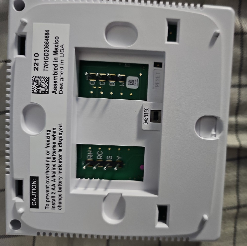 Pro1 T701 Digital Non-Programmable Thermostat - Blue Backlit Screen