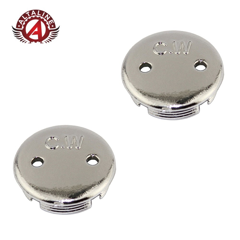 AltaLine BICYCLE PLASTIC CRANK DUST CAP CHROME