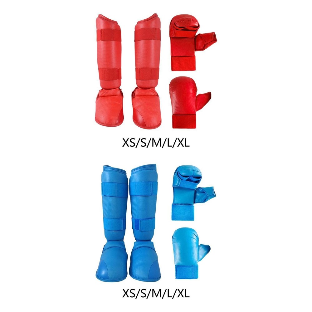Karate Sparring Gear Set Equipment Practice Comfortable Training Gear Punching