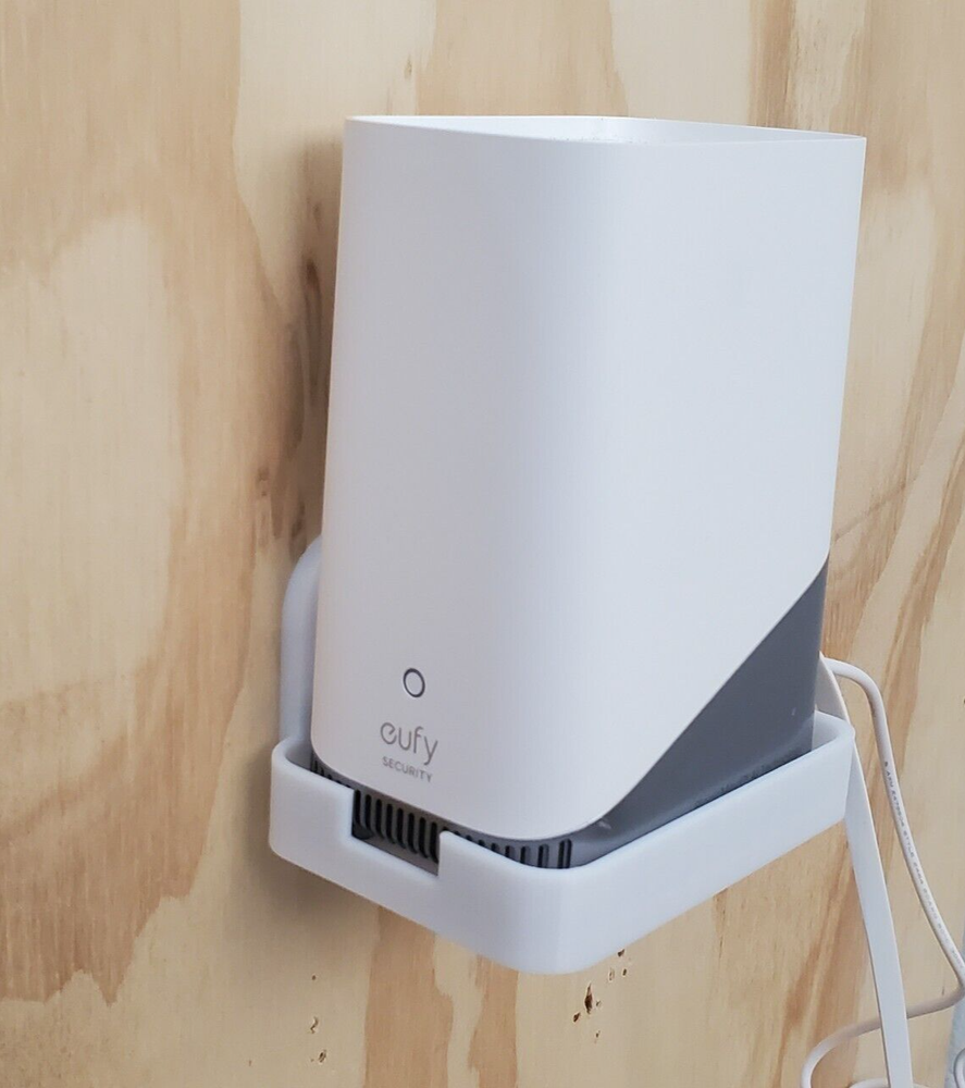 Eufy Security HomeBase 3 S380 Wall Mount Base Holder 3D Printed