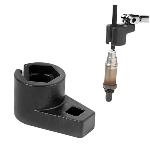 Offset Oxygen Sensor Socket, 3/8 Inch Drive by 7/8 Inch O2 Oxygen Sensor