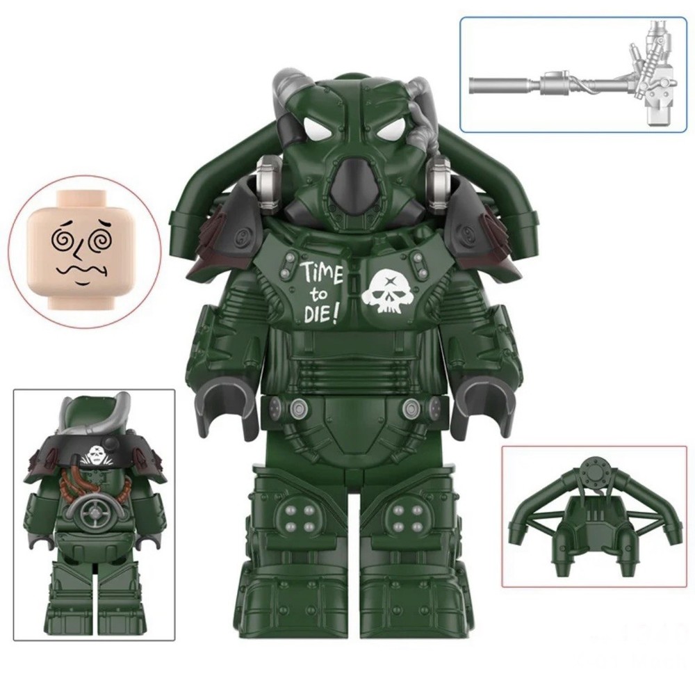 X-01 Power Armor Minifigures