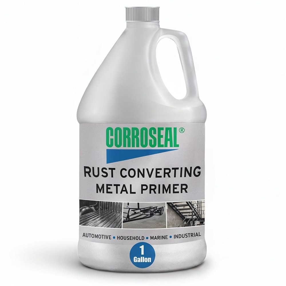 Water-Based 1 Gallon Rust Converter & Primer - Non-Toxic Corrosion Control