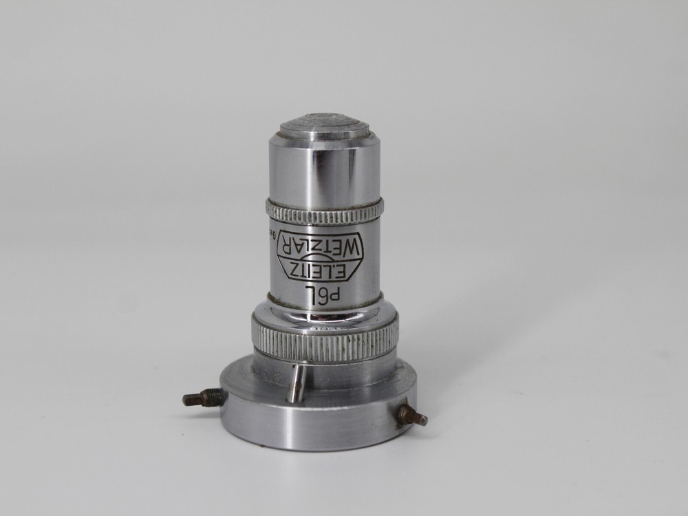 Leitz Microscope POL Objective P6L Lens #NK4