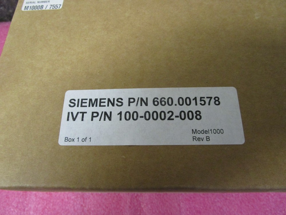 Siemens IVT Innovation in Visual Technology BarCode Reader Verifier 1000 M1000B