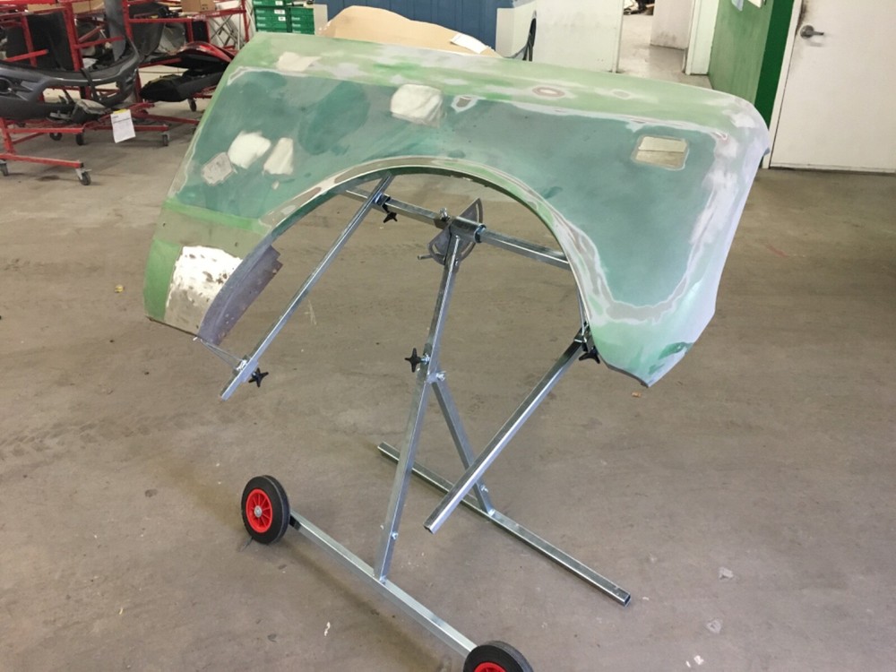 Auto Body Panel Stand, Panel Paint Stand. Made in England.