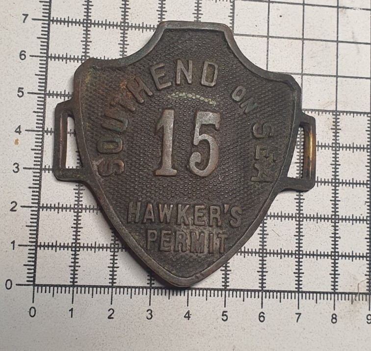 No.15 Hawker's Permit, Southend-On-Sea