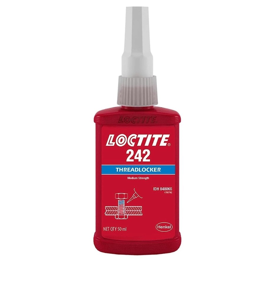 Loctite Threadlocker 242, Medium Strength, 50mL Bottle, Blue