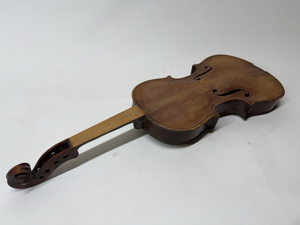 Antique Violin Fiddle Rustic Wall Decor Authentic Wood No Strings