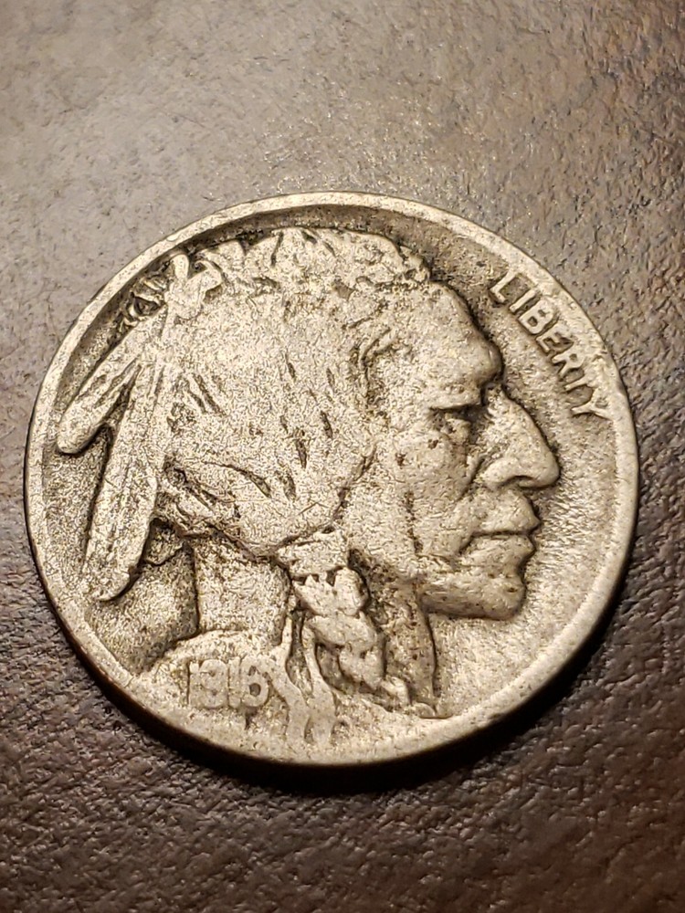 1916 D Buffalo Nickel
